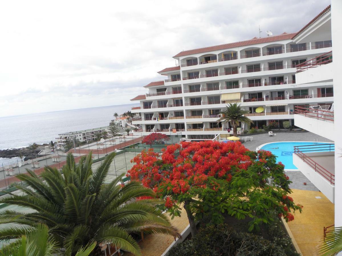 First Line Beach Apartment With Ocean View La Arena Puerto de Santiago  Dış mekan fotoğraf
