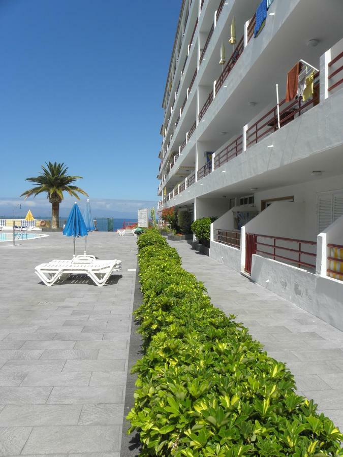 First Line Beach Apartment With Ocean View La Arena Puerto de Santiago  Dış mekan fotoğraf