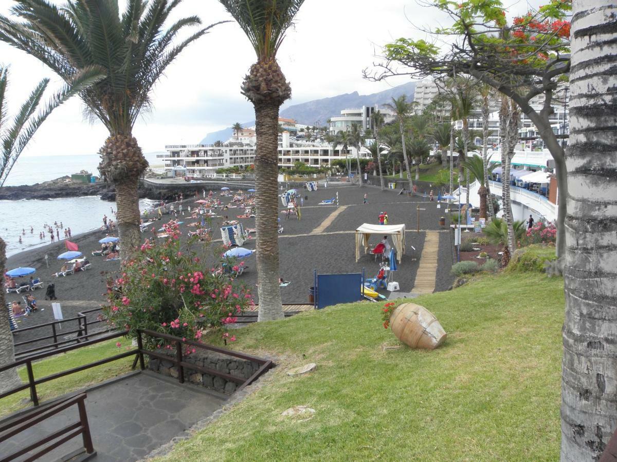 First Line Beach Apartment With Ocean View La Arena Puerto de Santiago  Dış mekan fotoğraf