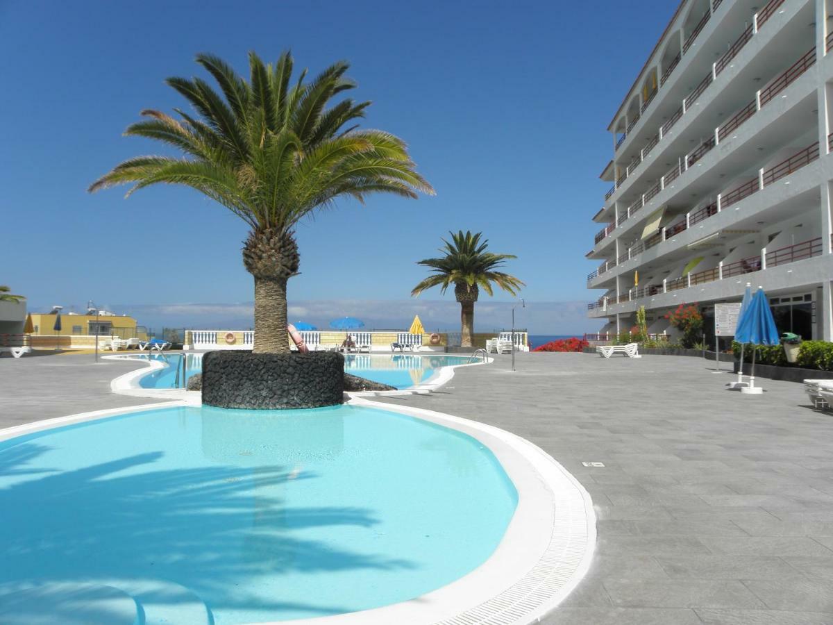 First Line Beach Apartment With Ocean View La Arena Puerto de Santiago  Dış mekan fotoğraf
