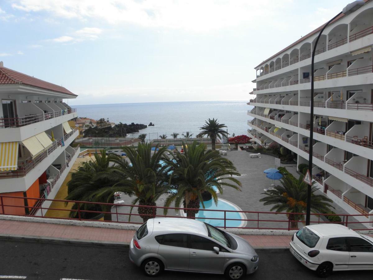 First Line Beach Apartment With Ocean View La Arena Puerto de Santiago  Dış mekan fotoğraf