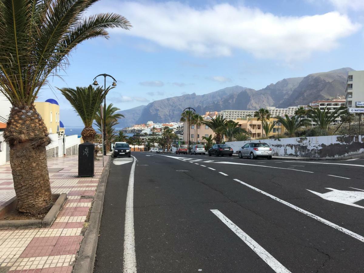 First Line Beach Apartment With Ocean View La Arena Puerto de Santiago  Dış mekan fotoğraf