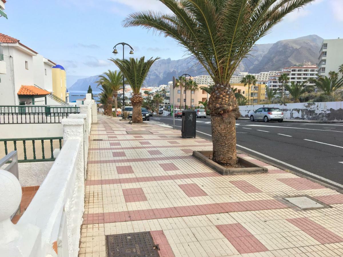 First Line Beach Apartment With Ocean View La Arena Puerto de Santiago  Dış mekan fotoğraf